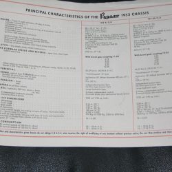 Sales leaflet Pegaso Z102 of 1953